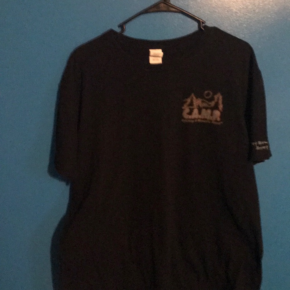 Men’s Large Black Camping Shirt